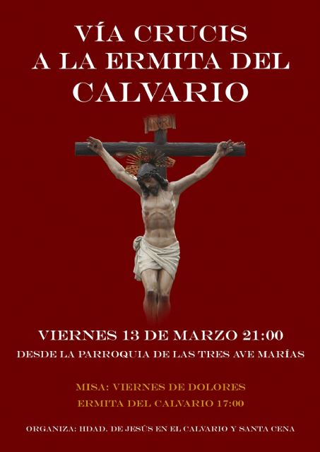 La Hdad. de Jesús en el Calvario celebra su tradicional Via Crucis este viernes, Foto 1