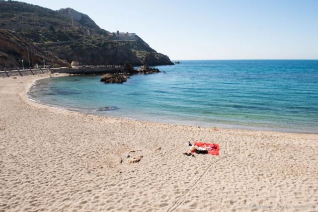 El IMSEL procederá la semana que viene a regenerar la línea de playa de Cala Cortina con vistas al puente de San José - 2, Foto 2
