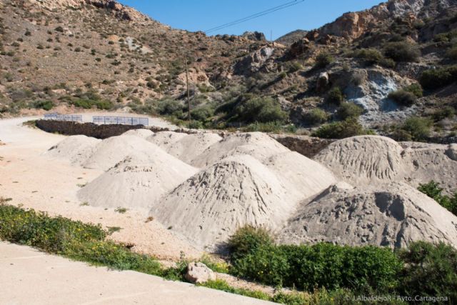 El IMSEL procederá la semana que viene a regenerar la línea de playa de Cala Cortina con vistas al puente de San José - 4, Foto 4