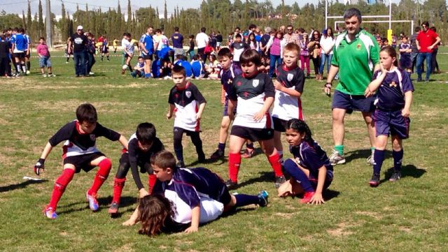 Más de 200 jugadores disfrutaron en Las Torres de Cotillas del torneo de escuelas de rugby de la Federación - 2, Foto 2