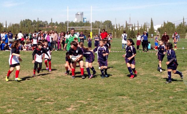 Más de 200 jugadores disfrutaron en Las Torres de Cotillas del torneo de escuelas de rugby de la Federación - 3, Foto 3