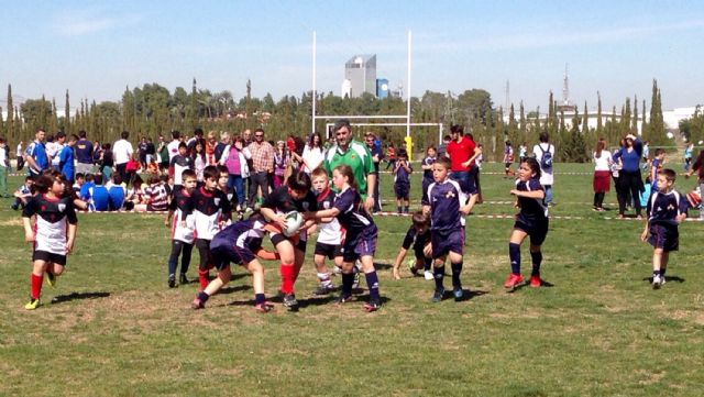 Más de 200 jugadores disfrutaron en Las Torres de Cotillas del torneo de escuelas de rugby de la Federación - 4, Foto 4
