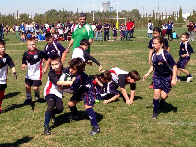 Más de 200 jugadores disfrutaron en Las Torres de Cotillas del torneo de escuelas de rugby de la Federación - 5, Foto 5