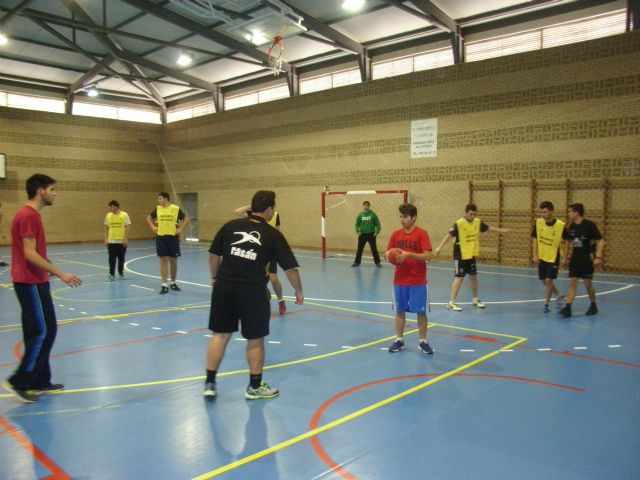 Juvenile male team handball IES Juan de la Cierva participated in the quarter-final regional School Sports, Foto 3