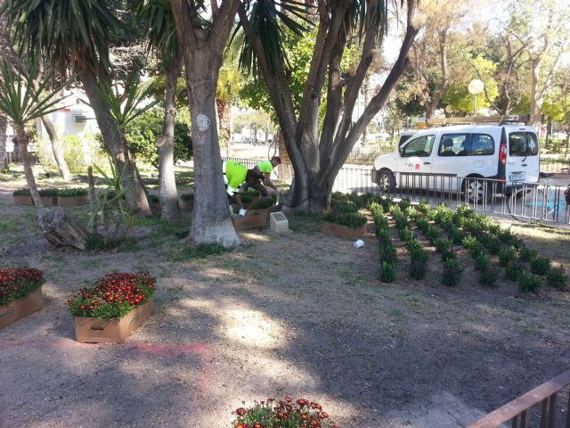 Comienzan los trabajos para soterrar 9.000 metros de goma del riego por goteo en El Malecón - 1, Foto 1