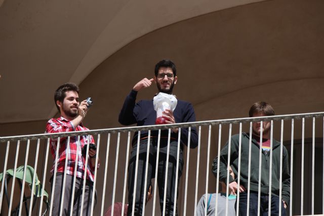 Un estudiante ciezano de Industriales gana el concurso ‘Tiro de huevo’ - 1, Foto 1