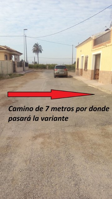 Los vecinos exigen al ayuntamiento un trazado alternativo para que la variante sur no atraviese la zona residencial Los Sifones, Foto 2