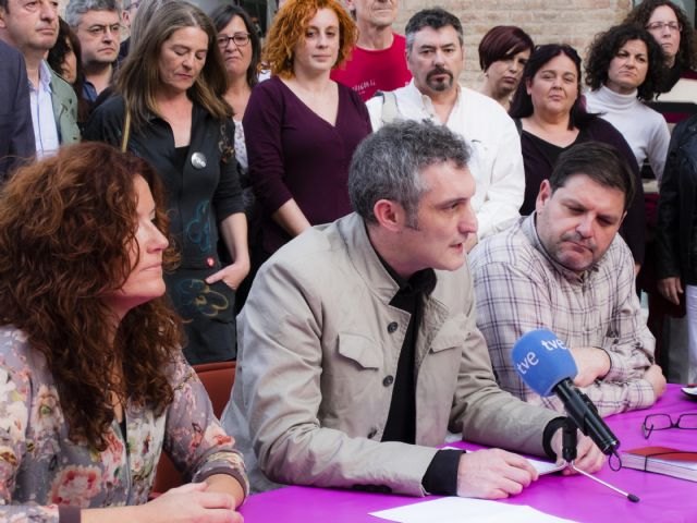 Urralburu encabeza la lista de Claro que Podemos a las primarias de Podemos para la Asamblea Regional, Foto 2