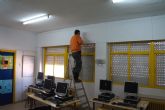 El Ayuntamiento de Ceutí pone en marcha un servicio de mantenimiento de los colegios