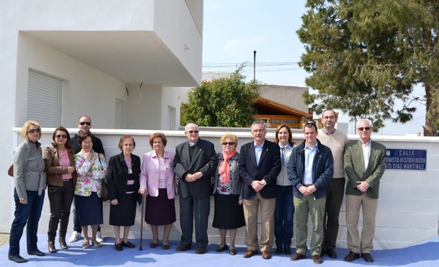 Águilas ya tiene una calle dedicada al cronista historiador Luis Díaz Martínez - 2, Foto 2