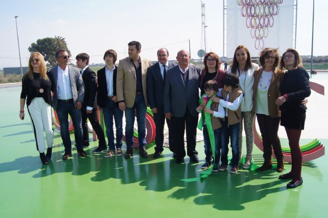 Se inaugura la rotonda de acceso a la 4ª fase del polígono industrial El Saladar - 1, Foto 1