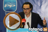 Rueda de prensa PP Totana. Balance legislatura 2011-2015