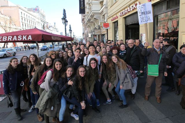 2.500 murcianos participan en la manifestación por la vida que ha tenido lugar esta mañana en Madrid - 2, Foto 2