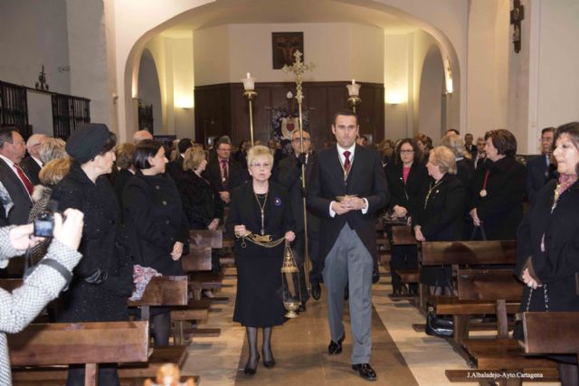 Cofrades y devotos rindieron culto al Cristo del Socorro - 1, Foto 1
