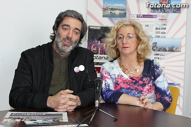 La concejal no adscrita Belén Muñiz anuncia que se integra en la Candidatura de Unidad Popular impulsada por PODEMOS Totana, Foto 1
