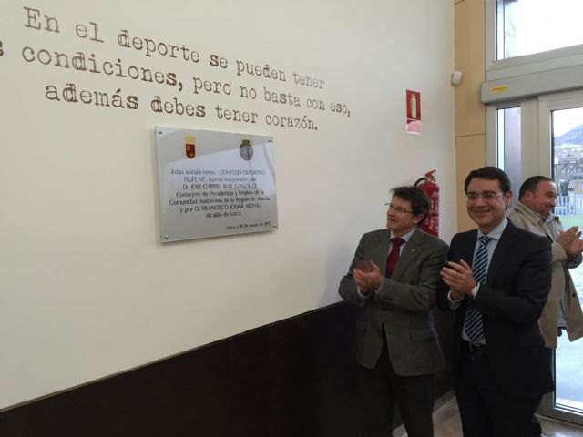 La Comunidad financia la renovación del Complejo Deportivo Rey Felipe VI, que amplía sus servicios para la práctica de la actividad física en Lorca - 2, Foto 2