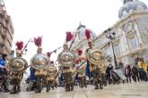 Los Soldados Romanos marrajos anunciaron la Semana Santa al son del Perico Pelao