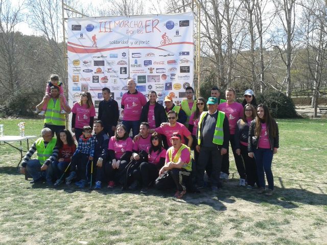 Más de medio millar de personas participaron en la III marcha por las enfermedades raras en Caravaca de la Cruz - 1, Foto 1