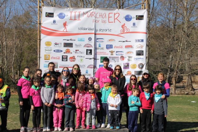 Más de medio millar de personas participaron en la III marcha por las enfermedades raras en Caravaca de la Cruz - 4, Foto 4