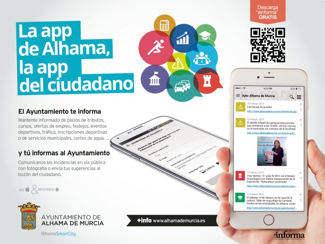 El Ayuntamiento presenta Ainforma, una aplicacin que permite a los vecinos interaccionar con el Consistorio de forma inmediata, Foto 2