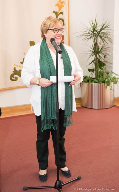 Alumnos murcianos y alemanes visitan el Palacio Consistorial - 5, Foto 5