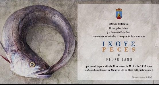 Pedro Cano presenta su exposición peces - 3, Foto 3