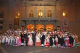 El Alcalde preside en el Teatro Romea la recepción a las 61 candidatas infantiles y mayores a Reina de Huerta