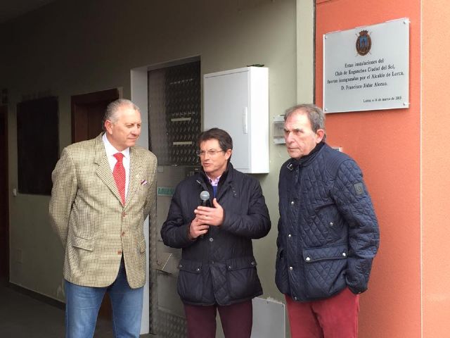 Francisco Jódar inaugura en la pedanía lorquina de Purias el único Centro de Enganches de la Región, creado sobre 25.000m2 de propiedad municipal - 2, Foto 2