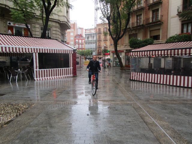 La Plaza de Santa Catalina estrena el servicio de alquiler de bicicleta pública MUyBICI - 3, Foto 3