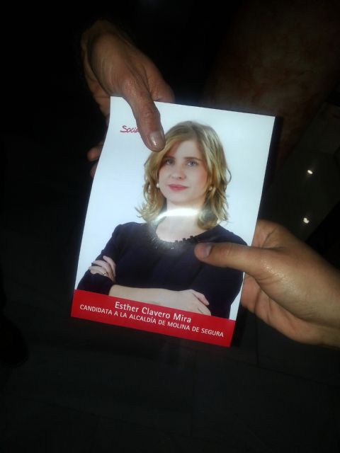 El PSOE de Molina promociona a su candidata Esther Clavero con miles de folletos - 1, Foto 1