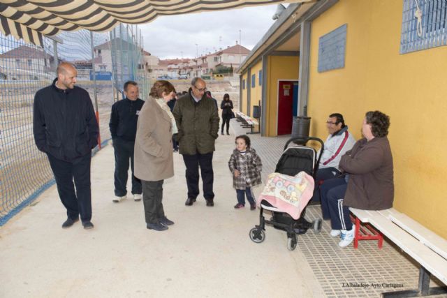 Barreiro visitó los campos de fútbol de La Vaguada - 3, Foto 3
