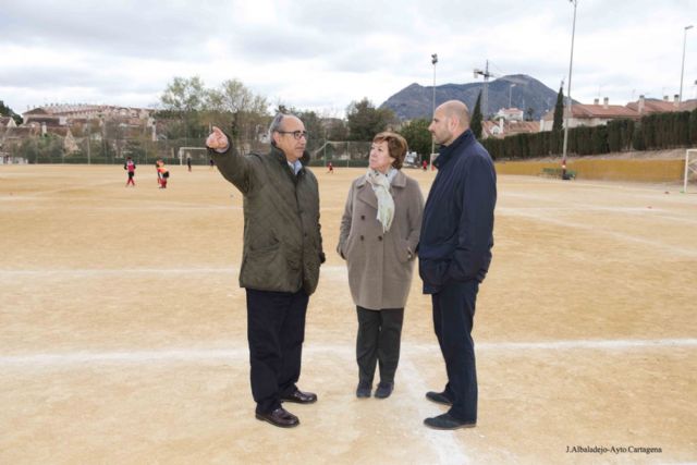 Barreiro visitó los campos de fútbol de La Vaguada - 5, Foto 5