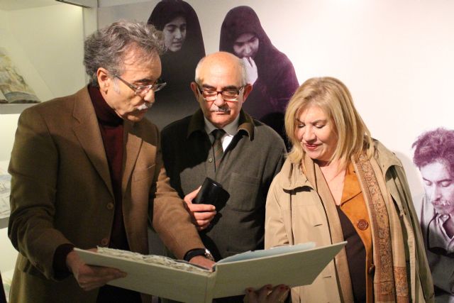 El presidente Garre, con Pedro Cano en Blanca - 1, Foto 1