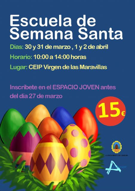 Juventud abre el plazo de inscripción en la Escuela de Semana Santa - 1, Foto 1