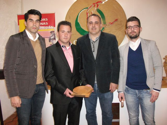 Cehegín entrega el premio ´Coso ceheginero´ a la Asociación Juvenil Taurina Tentadero Murcia - 5, Foto 5