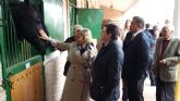 El Alcalde de Lorca y la Consejera de Agricultura visitan las instalaciones del Centro de Inseminación Equina con motivo de la parada de sementales