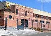 La Guardia Civil imputa a cinco jvenes por el robo y los daños causados en el polideportivo de Aledo