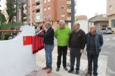 Inaugurada la calle Jos Gaspar en Puerto de Mazarrn