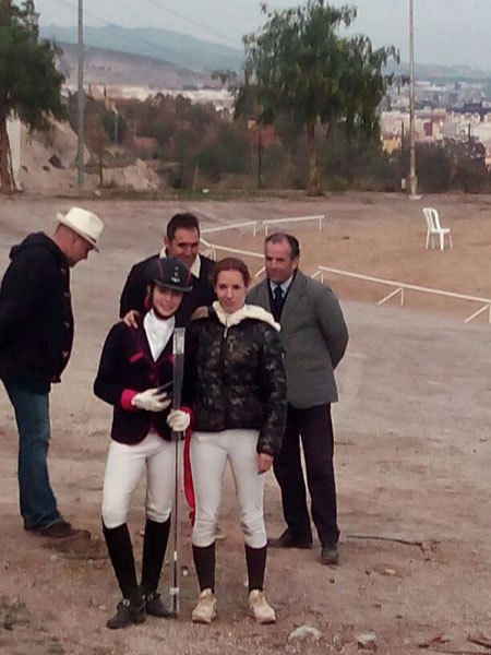 Éxito de dos totaneras en el Concurso territorial de doma clásica 2015, que tuvo lugar en Lorca - 4, Foto 4