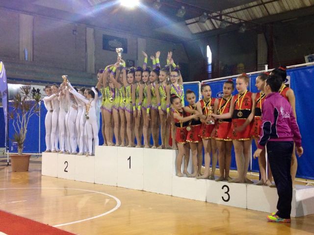 San Javier acogió por segundo año el autonómico de Gimnasia Estética de Grupo - 1, Foto 1