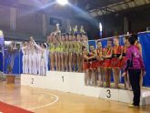 San Javier acogi por segundo año el autonmico de Gimnasia Esttica de Grupo