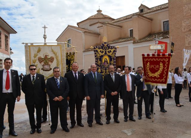 Pedro Antonio Sánchez asiste al pregón de la Semana Santa de Aledo - 1, Foto 1