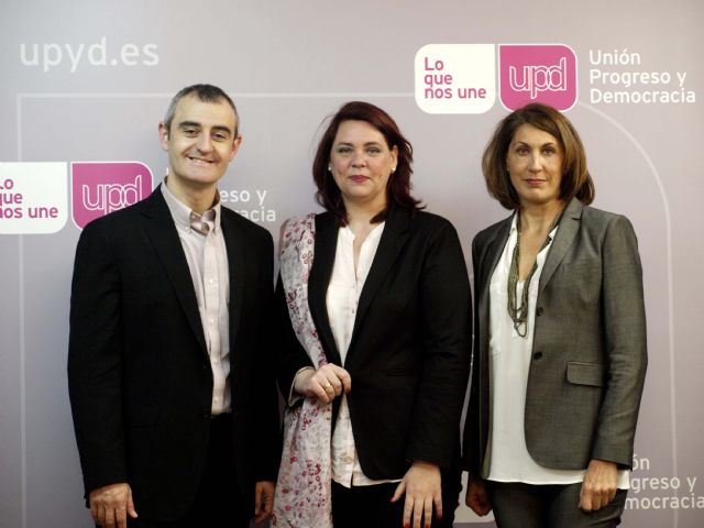 UPyD presenta el tridente para entrar en la Asamblea Regional - 1, Foto 1
