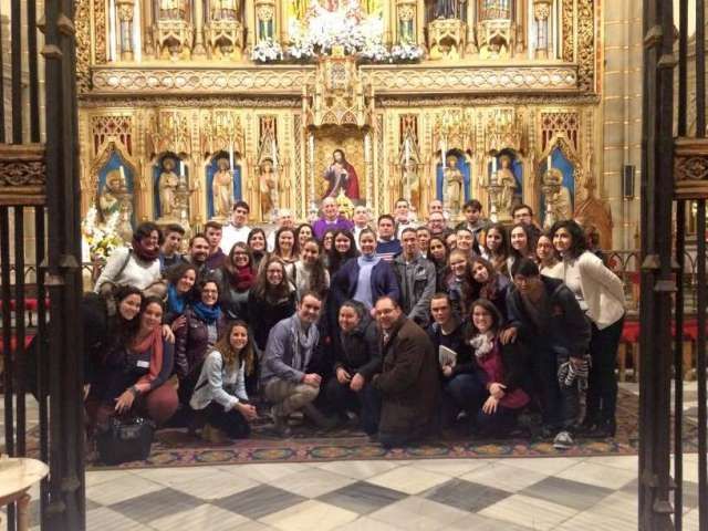 Mons. Lorca anima a los jóvenes a dar testimonio con su vida en la Ruta de la Caridad - 1, Foto 1