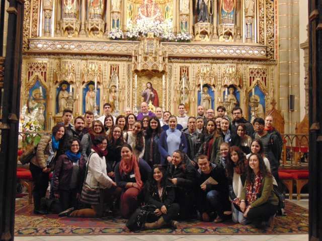 Mons. Lorca anima a los jóvenes a dar testimonio con su vida en la Ruta de la Caridad - 4, Foto 4