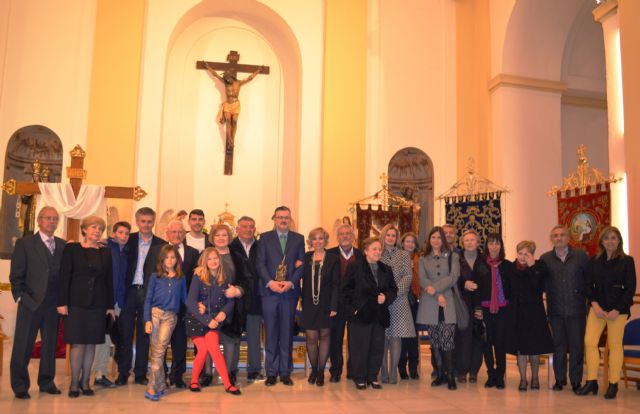 Fernando Pinar, expresidente de la Junta de Cofradías de Alguazas, pregona la Semana Santa 2015 - 1, Foto 1