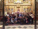 Mons. Lorca anima a los jóvenes a dar testimonio con su vida en la Ruta de la Caridad