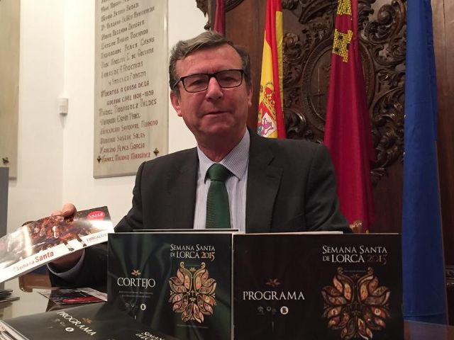 25.500 publicaciones se repartirán como parte del dispositivo de información turística de la Semana Santa de Lorca 2015 - 1, Foto 1