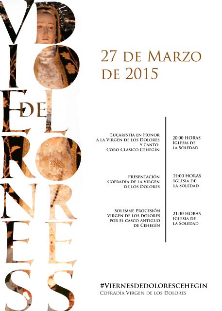 La procesión de la Virgen de los Dolores culmina este viernes los actos cuaresmales de 'Los Negros' - 1, Foto 1