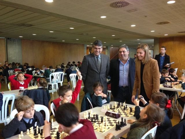 240 alumnos participan en el I Torneo de Ajedrez de Centros de Primaria de la Región - 1, Foto 1